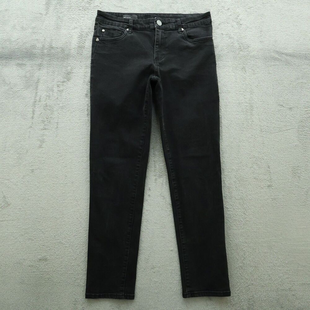 KUT from the Kloth Jeans Women's Size 8 Black Mid-Rise Katy Boyfriend 30" Inseam